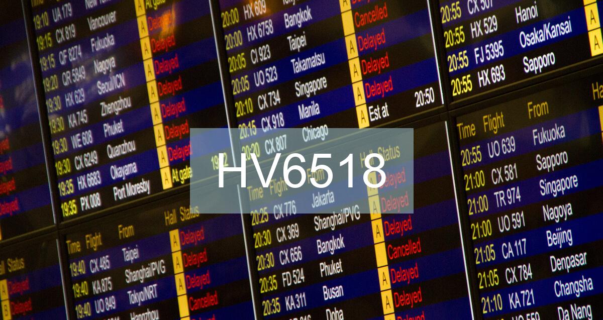 Reclamación Vuelo HV6518