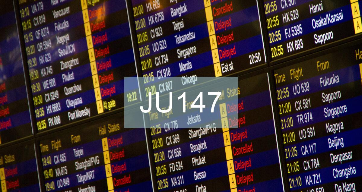 Reclamación Vuelo JU147